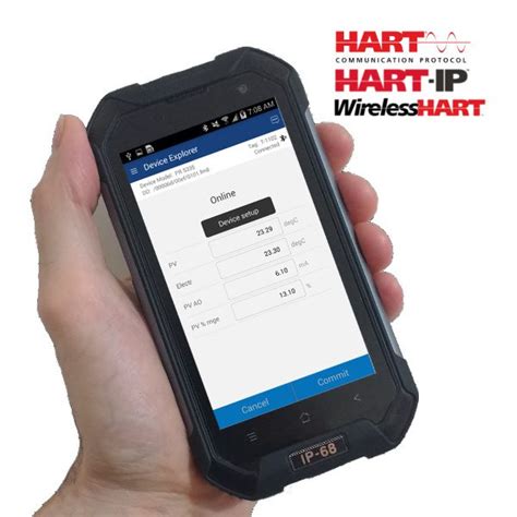 bluetooth hart communicator.